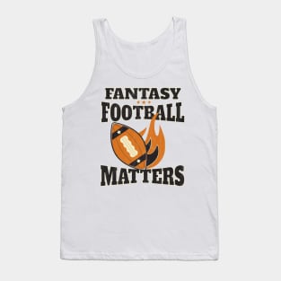 Fantasy football matters vintage Tank Top